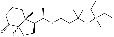 (1S,3aR,7aR)-7a-metil-1-((S)-1-(3-metil-3-((trietilsilil)oksi)butoksi)etil)heksahidro-1H-inden-4(2H)-on