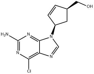 (1S,4R)-4-(2-amino-6-xloro-9H-purin-9-il)-2-Siklopenten-1-metanol