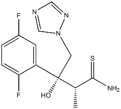 (2R,3R)-3-(2,5-Difluorofenil)-3-hidroksi-2-Metil-4-(1H-1,2,4-triazol-1-il)tiobutiraMide