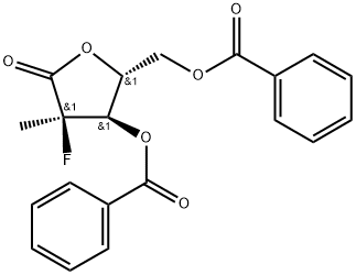 ((2R,3R,4R)-3-(benzoiloksi)-4-fluoro-4-metil-5-oksotetrahidrofuran-2-il)metilbenzoat