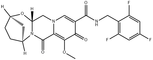 (2R,5S,13aR)-8-metoksi-7,9-diokso-N-(2,4,6-triflorobenzil)-2,3,4,5,7,9,13,13a-oktahidro-2, 5-metanopirido[1',2':4,5]pirazino[2,1-b][1,3]oksazepin-10-karboksamid