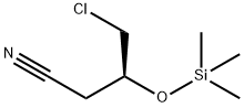 (3S)-4-Xloro-3-[(triMetilsilil)oksi]butanenitril