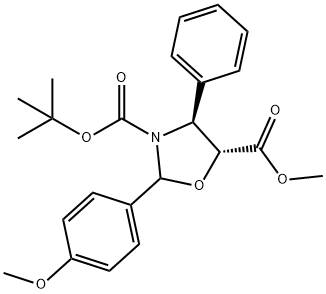 (4S,5R)-3-tert-butoksikarbon-2-(4-anisi)-4-fenil-5-oksazolidinkarboksilat