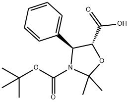 (4S,5R)-3-(tert-Butoksikarbonil)-2,2-dimetil-4-feniloksazolidin-5-karboksilik turşu