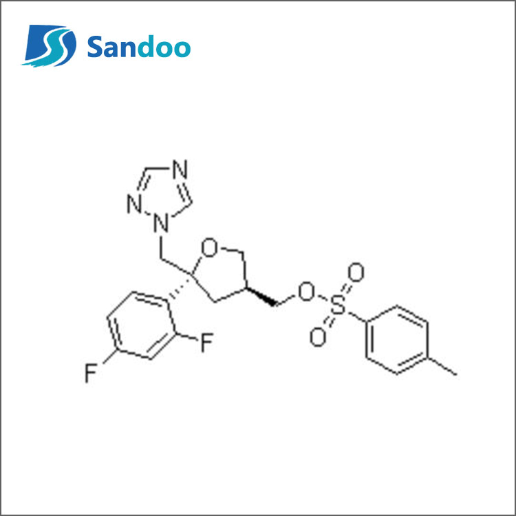 (5R-Cis)-Toluen-4-Sulfonik turşu 5-(2,4-Difluorofenil)-5-(1H-1,2,4-Triazol-1-İl)Metiltetrahidrofuran-3-İlmetil Ester