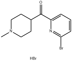 (6-bromopiridin-2-il)-(1-metilpiperidin-4-il)metanon hidrobromid