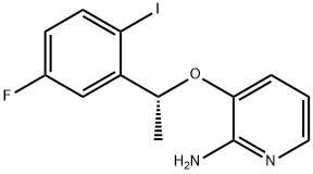 (R) -3-(1-(5-fluoro-2-iyodofenil)etoksi)piridin-2-amin