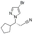 (R) -3-(4-broMo-1H-pirazol-1-il)-3-siklopentilpropanenitril