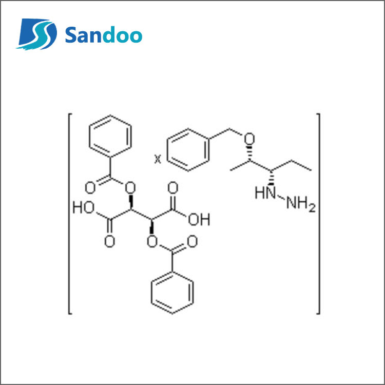 [S-(R',R')]-2,3-Bis(Benzoyloxy)Butanedioic Acid Compd. [S-(R',R')]-[1-Etil-2-(Fenilmetoksi)Propil]hidrazin ilə