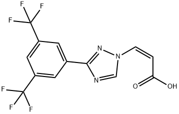(Z)-3-(3-(3,5-bis(trifloroMetil)fenil)-1H-1,2,4-triazol-1-il)akril turşusu