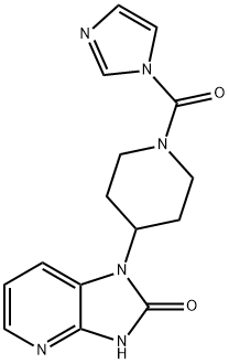 1-(1-(1H-imidazol-1-karbonil)piperidin-4-il)-1H-imidazo[4,5-b]piridin-2(3H)-on