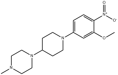 1-(1-(3-Metoksi-4-nitrofenil)piperidin-4-il)-4-Metilpiperazin