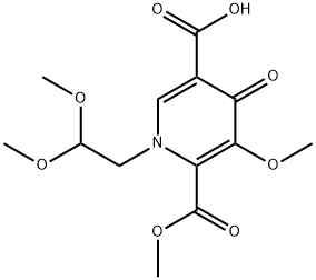 1-(2,2-diMetoksietil)-5-Metoksi-6-(Metoksikarbonil)-4-okso-1,4-dihidropiridin-3-karboksilik turşu