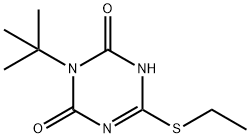 1,3,5-Triazin-2,4(1H,3H)-dion, 3-(1,1-dimetiletil)-6-(etiltio)-