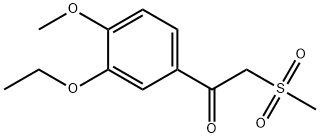 1-(3-Etoksi-4-Metoksifenil)-2-(Metilsulfonil) etanon