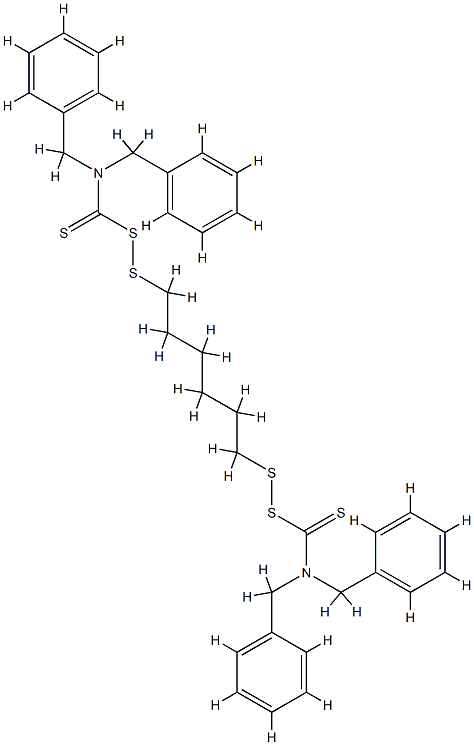 1,6-Bis(N,N′-dibenziltiokarbamoylditio)-heksan