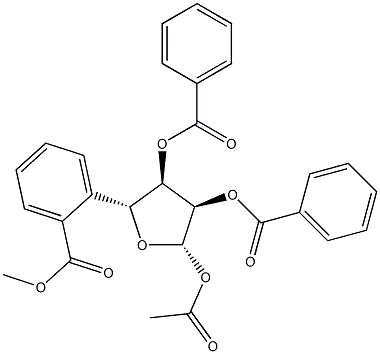 1-Asetil-2,3,5-Tribenzamid-D-riboza