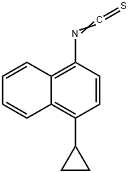 1-siklopropil-4-izotiyosiyanatonaftalin