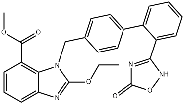 1H-BenziMidazol-7-karboksilik turşu, 1-[[2'-(2,5-dihidro-5-okso-1,2,4-oksadiazol-3-il)[1,1'-bifenil]-4- yl]Metil] -2-etoksi-, Metil efiri