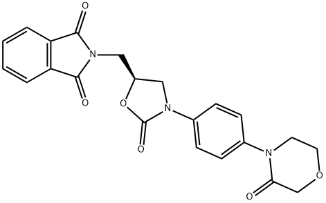 1h-izoindol-1,3(2h)-dion, 2-[[(5s)-2-okso-3-[4-(3-okso-4-morfolinil)fenil]-5-oksazolidinil]metil]-