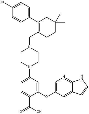 2-[(1H-pirolo[2,3-B]piridin-5-il)oksi]-4-[4-[[2-(4-klorofenil)-4,4-dimetil halqası Hex-1-enil] metil]piperazin-1-il]benzoy turşusu