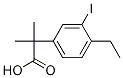 2-(4-etil-3-iyodofenil)-2-metilpropanoik turşu