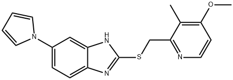 2-[[(4-Metoksi-3-metil-2-piridinil)metil]tio]-6-(1H-pirrol-1-il)-1H-benzimidazol