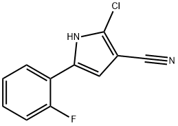 2-xloro-5-(2-fluorofenil)-1H-pirol-3-karbonitril