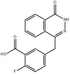 2-fluoro-5-((4-okso-3,4-dihidroftalazin-1-il)Metil)benzoy turşusu