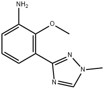 2-metoksi-3-(1-metil-1H-1,2,4-triazol-3-il)anilin