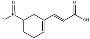 2-Propen turşusu, 3-(5-nitro-1-sikloheksen-1-il)-, (2E)