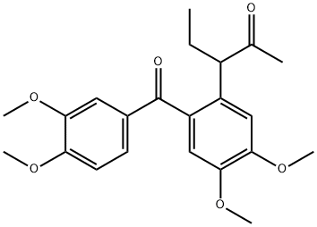 3-[2-(3,4-dimetoksibenzoil)-4,5-dimetoksifenil]pentan-2-on