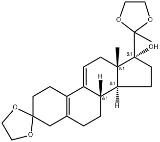 3,20-Bis(etilendioksi)-19-nopregna-5(10)9(11)dien-17-ol