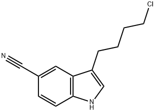 3-(4-Xlorbutil)-1H-indol-5-karbonitril