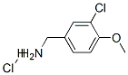 3-XLORO-4-METOXYBENZYLAMINE HIDROCHLORIDE