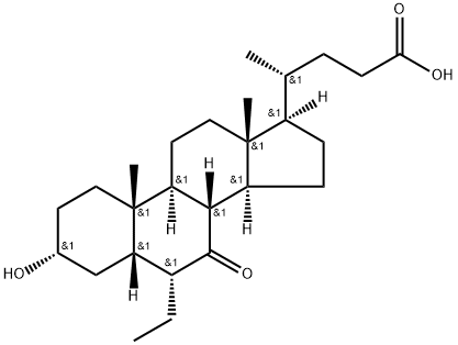 3α-hidroksi-6-etil-7-keto-5β-xolan-24-oik turşusu