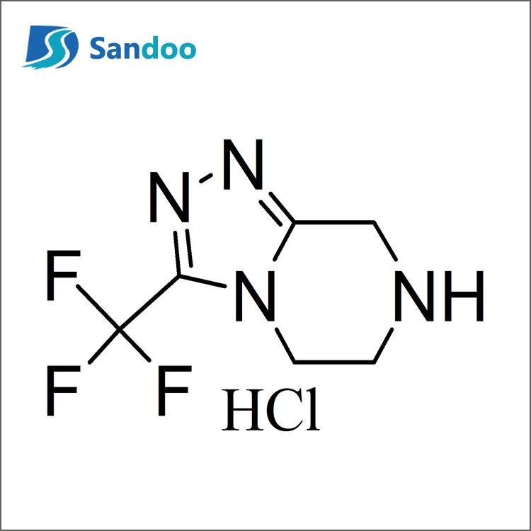 3-(Trifluorometil)-5,6,7,8-Tetrahidro-[1,2,4]Triazolo[4,3-Î±]Pirazin Hidroklorid