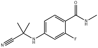 4-(2-SİANOPROPAN-2-İLAMİNO)-2-FLUORO-N-METİLBENZAMİD