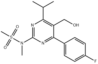 4-(4-Fluorofenil)-6-izopropil-2-[(N-metil-n-metilsulfonil)amino]pirimidin-5-il-metanol