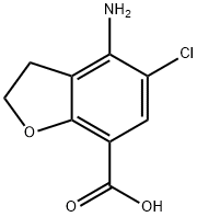 4-amino-5-xloro-2,3-dihidro-7-benzofurankarboksilik turşu