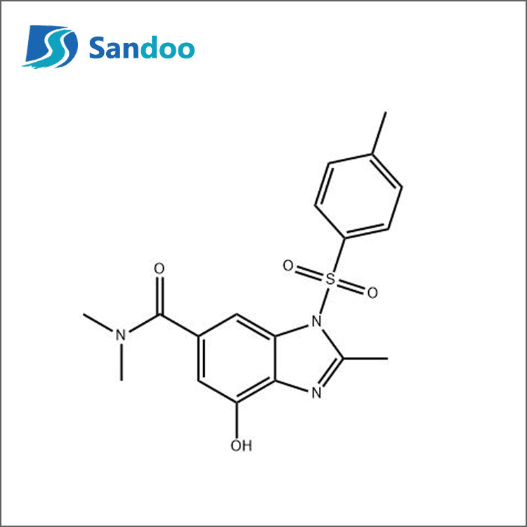 4-Hidroksi-N,N,2-trimetil-1-tosil-1H-benzo[d]imidazol-6-karboksamid