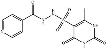 4-piridinkarboksilik turşu, 2-[(1,2,3,4-tetrahidro-6-metil-2,4-diokso-5-pirimidinil)sulfonil]hidrazid