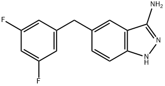 5-(3,5-diflorobenzil)-1H-indazol-3-amin