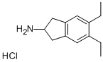 5,6-Dietil-2,3-dihidro-1H-inden-2-amin hidroxlorid