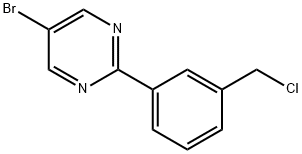 5-broMo-2-(3-(xlorometil)fenil)piriMidin