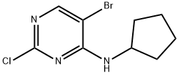 5-broMo-2-xloro-N-siklopentilpiriMidin-4-aMine