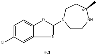 5-Xloro-2-((R)-5-Metil-[1,4]diazepan-1-il)benzooksazol hidroxlorid
