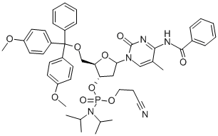 5'-O-(4,4'-Dimetoksitritil)-5-METHYL-N4-BENZOYL-2'-DEOXYCYTIDINE-3'-(2-CYANOETYL-N,N-DIISOPROPYL)fosforamidite