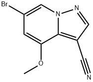 6-bromo-4-metoksipirazolo[1,5-a]piridin-3-karbonitril