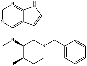 7H-Pirrolo[2,3-d]pirMidin-4-aMine, N-Metil-N-[(3R,4R)-4-Metil-1-(fenilMetil)-3-piperidinil]